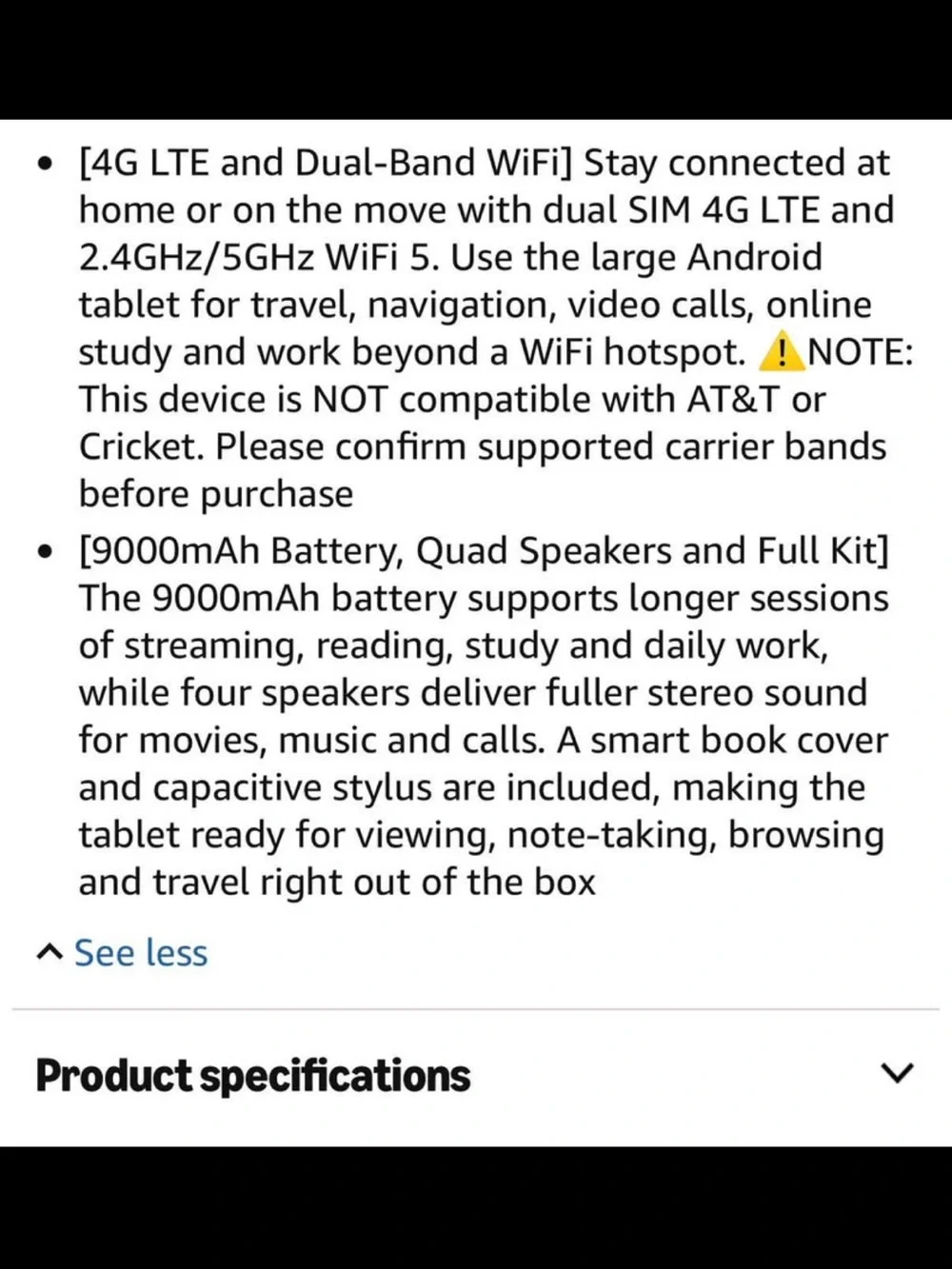 Tablet A12 Pro 12.2